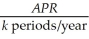 <strong>Which of the following equations is INCORRECT?</strong> A) - 1= APR B)Equivalent n-Period Discount Rate = (1 + r)<sup>n</sup> - 1 C)1 + EAR = D)Interest Rate per Compounding Period =