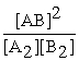 <strong>Consider the following hypothetical equilibrium reaction: A2(g) + B2(g) ⇌ 2AB(g) where Kc = The equilibrium constant for the reaction: 2 A2(g) + 2 B2(g) ⇔ 4 AB(g) is ________.</strong> A) B) Kc4 C) D) E) Kc2