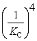 <strong>Consider the following hypothetical equilibrium reaction: A2(g) + B2(g) ⇌ 2AB(g) where Kc = The equilibrium constant for the reaction: 2 A2(g) + 2 B2(g) ⇔ 4 AB(g) is ________.</strong> A) B) Kc4 C) D) E) Kc2