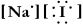 <strong>Write a Lewis structure for sodium iodide.</strong> A) B) C) D) NaI E)