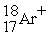 <strong>Write the appropriate symbol for the species containing 18 neutrons, 17 protons, and 16 electrons.</strong> A) B) C) D) E)