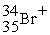 <strong>Write the appropriate symbol for the species containing 18 neutrons, 17 protons, and 16 electrons.</strong> A) B) C) D) E)