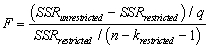 <strong>All of the following are correct formulae for the homoskedasticity-only F-statistic,with the exception of</strong> A) B) C) D)