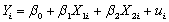 (Requires Calculus)For the simple linear regression model of Chapter 4,   ,the OLS estimator for the intercept was   ,and   .Intuitively,the OLS estimators for the regression model   might be   and   .By minimizing the prediction mistakes of the regression model with two explanatory variables,show that this cannot be the case.<div style=padding-top: 35px> 