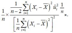 <strong>The homoskedasticity-only estimator of the variance of 1 is</strong> A) B) C) D)