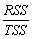 <strong>The regression R2 is defined as follows:</strong> A) B) C) D)