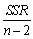 <strong>The regression R2 is defined as follows:</strong> A) B) C) D)