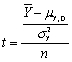 <strong>The t-statistic is defined as follows:</strong> A) . B) . C) . D)1.96.