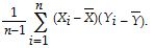 <strong>The sample covariance can be calculated in any of the following ways,with the exception of:</strong> A) B) . C) D)rXYSYSY,where rXY is the correlation coefficient.