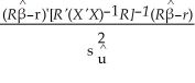 <strong>The homoskedasticity-only F-statistic is</strong> A) B) C) D)