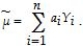 Your textbook states that an implication of the Gauss-Markov theorem is that the sample average, ,is the most efficient linear estimator of E(Yi)when Y1,... ,Yn are i.i.d.with E(Yi)= μY and var(Yi)= .This follows from the regression model with no slope and the fact that the OLS estimator is BLUE. Provide a proof by assuming a linear estimator in the Y's, (a)State the condition under which this estimator is unbiased. (b)Derive the variance of this estimator. (c)Minimize this variance subject to the constraint (condition)derived in (a)and show that the sample mean is BLUE.