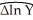 You have collected quarterly data for real GDP (Y)for the United States for the period 1962:I (first quarter)to 2009:IV. a.Testing the log of GDP for stationarity,you run the following regression (where the lag length was determined using the AIC): t = 0.03 - 0.0024 lnYt-1 + 0.253 ΔlnYt-1 + 0.167 ΔlnYt-2 (0.03)(0.0014)(0.072)(0.072) t = 1962:I - 2009:IV,R2 = 0.16,SER = 0.008 Use the ADF statistic with an intercept only to test for stationarity.What is your decision? b.You have decided to test the growth rate of real GDP for stationarity for the same sample period.The regression is as follows: t = 0.0041 - 0.543 ΔlnYt-1 - 0.186 Δ2lnYt-1 (0.0009)(0.082)(0.071) t = 1962:I - 2009:IV,R2 = 0.16,SER = 0.008 Use the ADF statistic with an intercept only to test for stationarity.What is your decision? c.Using the orders of integration terminology,what order of integration is the log level of real GDP? The growth rate? d.Given that the SER hardly changed in the second equation,why is the regression R2 larger?