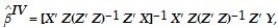 (Requires Matrix Algebra)The population multiple regression model can be written in matrix form as Y = Xβ + U where Y =   ,U =   ,X =   ,and β =   Note that the X matrix contains both k endogenous regressors and (r +1)included exogenous regressors (the constant is obviously exogenous). The instrumental variable estimator for the overidentified case is   where Z is a matrix,which contains two types of variables: first the r included exogenous regressors plus the constant,and second,m instrumental variables. Z =   It is of order n × (m+r+1). For this estimator to exist,both (   Z)and [   Z(   Z)-1   X] must be invertible.State the conditions under which this will be the case and relate them to the degree of overidentification.<div style=padding-top: 35px> 