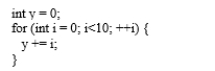 What is i after the following for loop is finished?