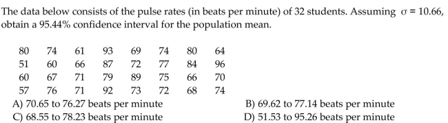 Find the requested confidence interval.