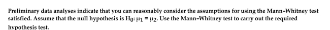 A researcher was interested in comparing the weight losses over a two-month period for people on two different diets. Independent simple random samples of 7 people on Diet A and 8 people on Diet B yielded the following weight losses (in pounds). At the 10% significance level, do the data provide sufficient evidence to conclude that the mean weight loss for people on diet A differs from the mean weight loss for people on diet B?