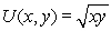 <strong>If utility is given by ,then the person's MRS at the point x = 5,y = 2 is given by</strong> A)0.4. B)1.0. C)2.5. D)5.0.