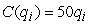 <strong>The Nash equilibrium of the Cournot game in which two identical firms face market demand and have costs is given by </strong> A)50.0. B)41.7. C)31.5. D)27.8.