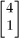 [3 2]     = [14]<div style=padding-top: 35px> 