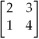 <strong>Add the matrices + .</strong> A) B) C) D) E)None of the above