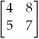 <strong>Add the matrices + .</strong> A) B) C) D) E)None of the above