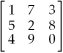 <strong>Transpose =</strong> A) B) C) D) E)None of the above
