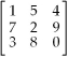 <strong>Transpose =</strong> A) B) C) D) E)None of the above
