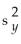 THE NEXT QUESTIONS ARE BASED ON THE FOLLOWING INFORMATION: Consider the following (x,y)sample data: (24,24),(19,33),(21,31),(10,36),(22,30),(13,36),(21,32),(23,26),(20,26),and (21,31). -Calculate the variances and and the covariance s<sub>xy</sub>.