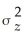 If the random variable Z follows a standard normal distribution,then,σ<sub>z</sub> = .