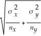 <strong>THE NEXT QUESTIONS ARE BASED ON THE FOLLOWING INFORMATION: A confidence interval for the difference between the means of two normally distributed populations based on the following dependent samples is desired: If the observed sample means are and Then a 100(1- α)% confidence interval for the difference between two means,independent samples,and known population variances is given by:</strong> A) - ± z<sub>α/2 </sub> <sub> </sub> B) - ± z<sub>α/2 </sub> <sub> </sub> C) - ± z<sub>α/2 </sub> <sub>NEW</sub><sub>LINE</sub> D) - ± z<sub>α/2 </sub> <sub> </sub>