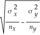 <strong>THE NEXT QUESTIONS ARE BASED ON THE FOLLOWING INFORMATION: A confidence interval for the difference between the means of two normally distributed populations based on the following dependent samples is desired: If the observed sample means are and Then a 100(1- α)% confidence interval for the difference between two means,independent samples,and known population variances is given by:</strong> A) - ± z<sub>α/2 </sub> <sub> </sub> B) - ± z<sub>α/2 </sub> <sub> </sub> C) - ± z<sub>α/2 </sub> <sub>NEW</sub><sub>LINE</sub> D) - ± z<sub>α/2 </sub> <sub> </sub>