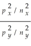 <strong>Consider a standard model with a random sample of n<sub>x</sub> observations from a population with a proportion P<sub>x</sub> of successes and a second independent random sample of n<sub>y</sub> observations from a population with a proportion P<sub>y</sub> of successes.Which of the following formulas illustrates normally distributed random variables when testing the difference between two population proportions?</strong> A)Z = B)Z = C)Z = D)Z =