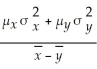 <strong>Consider independent random samples from two normally distributed populations.The first population has a mean of μ<sub>x</sub> and a variance of and we obtain a random sample of size n<sub>x</sub>.The second population has a mean of μ<sub>y</sub> and a variance of And we obtain a random sample of size n<sub>y</sub>.The sample means are denoted by And )Which of the following formulae calculates the random variable,Z?</strong> A)Z = B)Z = C)Z = D)Z =