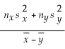 <strong>Assume that we have independent random samples of size n<sub>x</sub> and n<sub>y</sub>observations from normal populations with means μ<sub>x</sub> and μ<sub>y</sub> and unequal variances.The sample variances and Are used and the means are And )Which of the following formulae calculates the degree of freedom,v,for the Student's t statistic where variance is unknown and considered unequal?</strong> A)ν = B)ν = C)ν = D)ν =