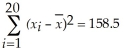 THE NEXT QUESTIONS ARE BASED ON THE FOLLOWING INFORMATION: For a sample of 20 monthly observations a financial analyst wants to regress the percentage rate of return (y)of the common stock of a corporation on the percentage rate of return (x)of the Standard and Poor's 500 Index.The following summary statistics are available: , , ,and -Interpret the slope of the sample regression line.