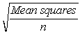 <strong>The standard error of the estimate is calculated by ________.</strong> A) = B) = C) = D) =