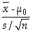 <strong>In one-sample tests for means,the t-Test Statistic is calculated using the formula ________.</strong> A)t = B)t = C)<sub>t </sub><sub>= </sub> <sub> </sub> D)t =