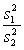 <strong>When testing for equality of variances,the test statistic is obtained using the formula ________.</strong> A) = B)<sub>F</sub><sub> </sub><sub>= </sub> <sub> </sub> C)F = D) =