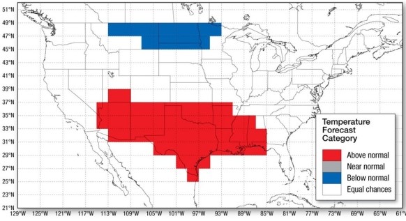 <strong>This ________ predicts average temperature conditions for a season. </strong> A)seasonal categorical forecast B)seasonal outlook C)seasonal quantitative forecast D)seasonal ensemble forecast