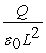 <strong>Consider two closely spaced and oppositely charged parallel metal plates. The plates are square with sides of length L and carry charges Q and -Q on their facing surfaces. What is the magnitude of the electric field in the region between the plates?</strong> A) E = B) E = C) E = 0 D) E = E) E =
