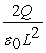 <strong>Consider two closely spaced and oppositely charged parallel metal plates. The plates are square with sides of length L and carry charges Q and -Q on their facing surfaces. What is the magnitude of the electric field in the region between the plates?</strong> A) E = B) E = C) E = 0 D) E = E) E =