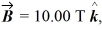 <strong>A particle with charge -5.00 C initially moves at = (1.00 î + 7.00 ĵ ) m/s. If it encounters a magnetic field Find the magnetic force vector on the particle.</strong> A) (-350 î + 50.0 ĵ ) N B) (-350 î - 50.0 ĵ ) N C) (350 î + 50.0 ĵ ) N D) (350 î - 50.0 ĵ ) N