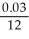 i =   = 0.0025 n = 8 PV =   =   = $4673.70 Discount = $4768 - $4673.70 = $94.30