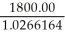Due date: March 30, 2013 Maturity value: $1800.00 Discount period: December 4, 2012 - March 30, 2013 P = = = $1753.33