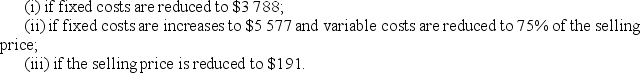 The gas division of Power-U-Up plans to introduce a new gas delivery system based on the following accounting information. a) Draw a detailed break-even chart b) Compute the break-even point c) Determine the break-even point as a percent of capacity