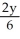 Solve the system of equations: - = 6 3x + 4y = 12