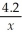 = x = x = 24.576