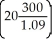 Evaluate ln  