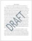 The word DRAFT shown in the figure above represents a(n)________.