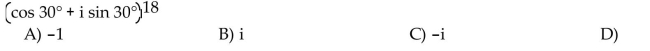 Find the given power. Write answer in rectangular form.  <div style=padding-top: 35px> 
